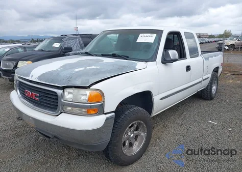 1999 GMC Sierra 1500 Sle z USA, uszkodzony, nr VIN 2GTEK19T4X1528593
